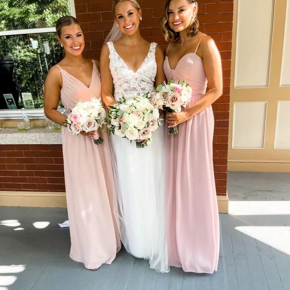 SORELLA VITA CHIFFON DRESS SIZE 8 - Picture 2 of 6